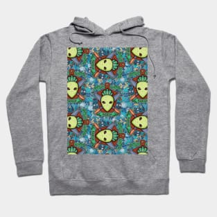 Radish and Knife Coat of Arms Hoodie